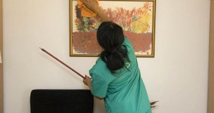 rotina de limpeza de escritorio