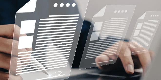 digitalização de documentos