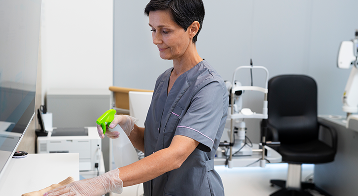 Terceirização de limpeza corporativa