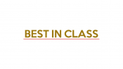 BEST IN CLASS
